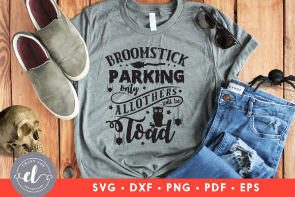 Broomstick Parking Halloween Quote: A Designer's Review