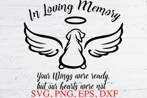 Review: Angel Wings SVG Pet Dog Loss Cut File