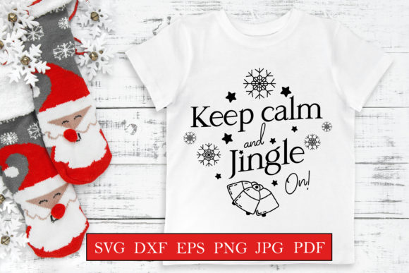 Review: Keep Calm and Jingle on Quote SVG for Holiday Stitching