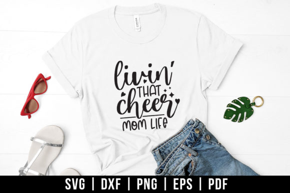 Review: Livin That Cheer Mom Life SVG for Embroidery