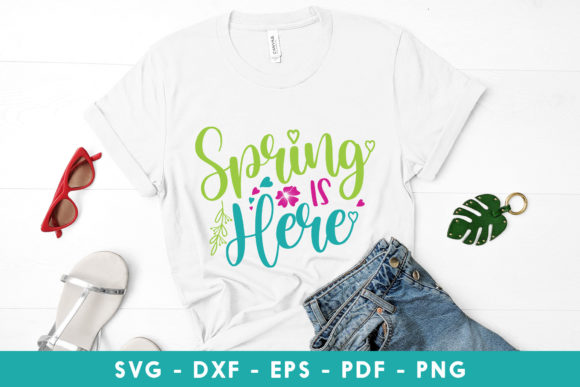 Review: Spring is Here Quote SVG for Embroidery