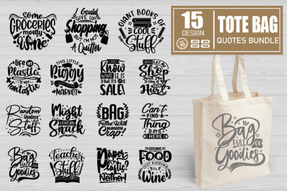 Review: Tote Bag Quotes Bundle for Real Embroidery Projects
