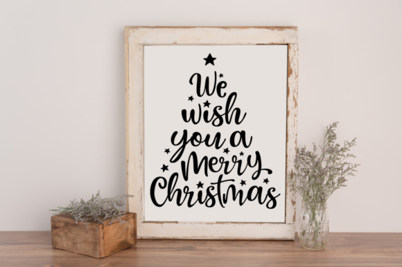 We Wish You Christmas Tree Quote Svg 2 Review