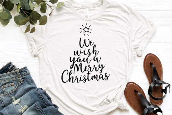 We Wish You Christmas Tree Quote Svg 4 Review
